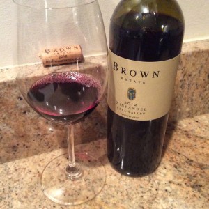 Brown 2012 Zinfandel